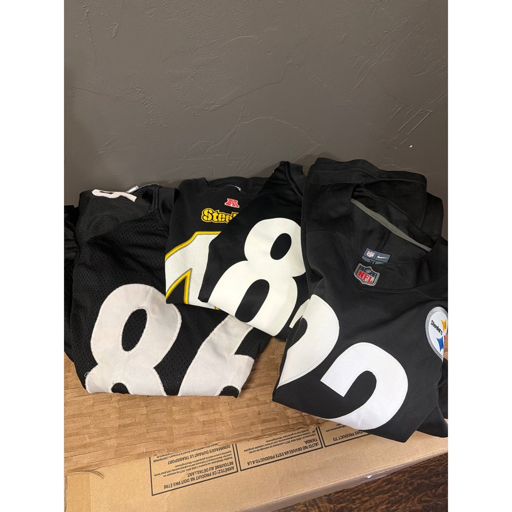 Pittsburgh Steelers Jersey Lot Nike Najee Harris Antonio Brown Mens XL L Mixed